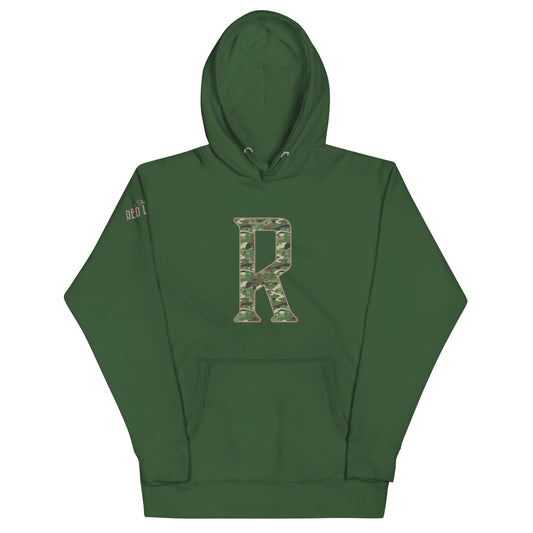 #theredlabel Camou Unisex-Kapuzenpullover