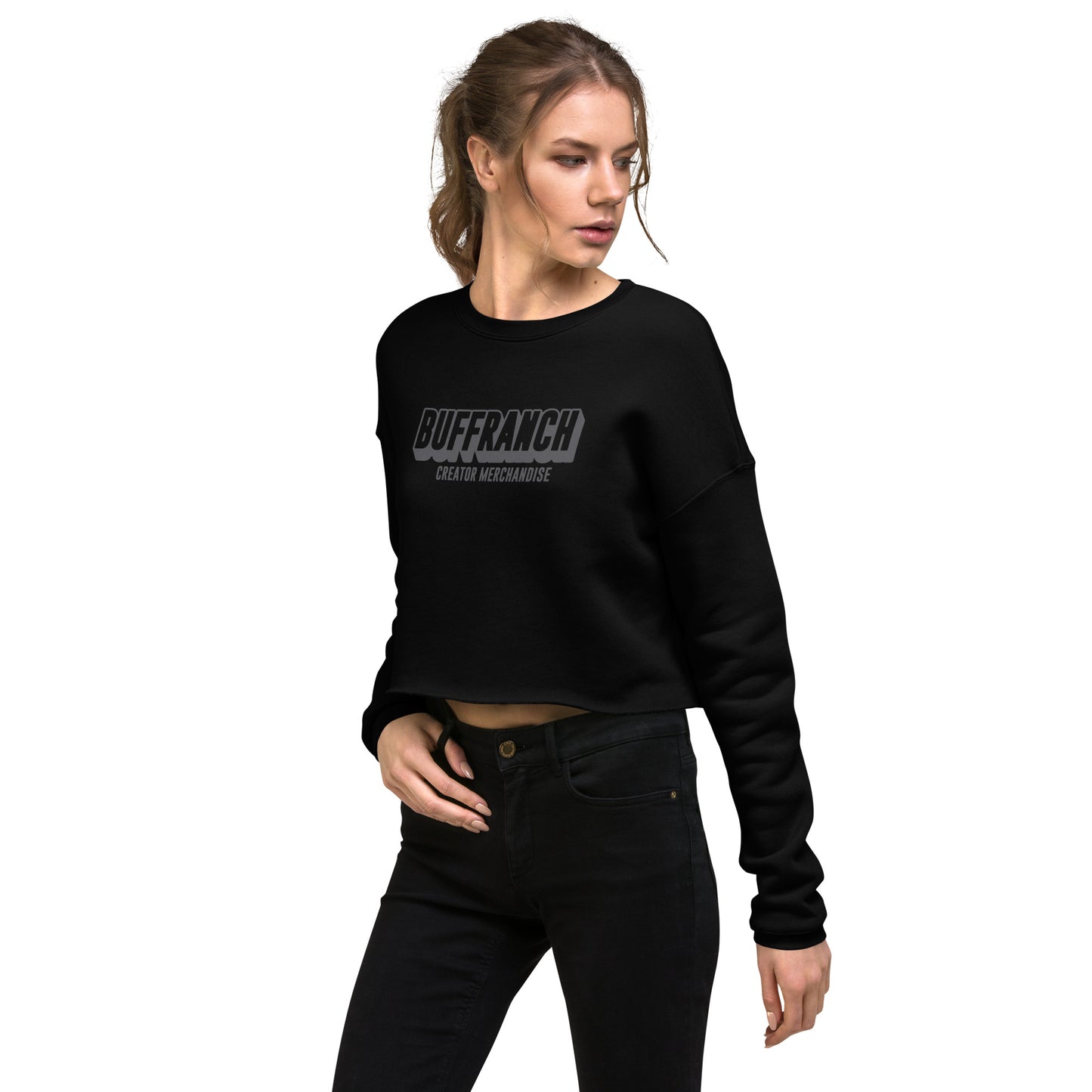 BASIC B Damen Crop Sweater