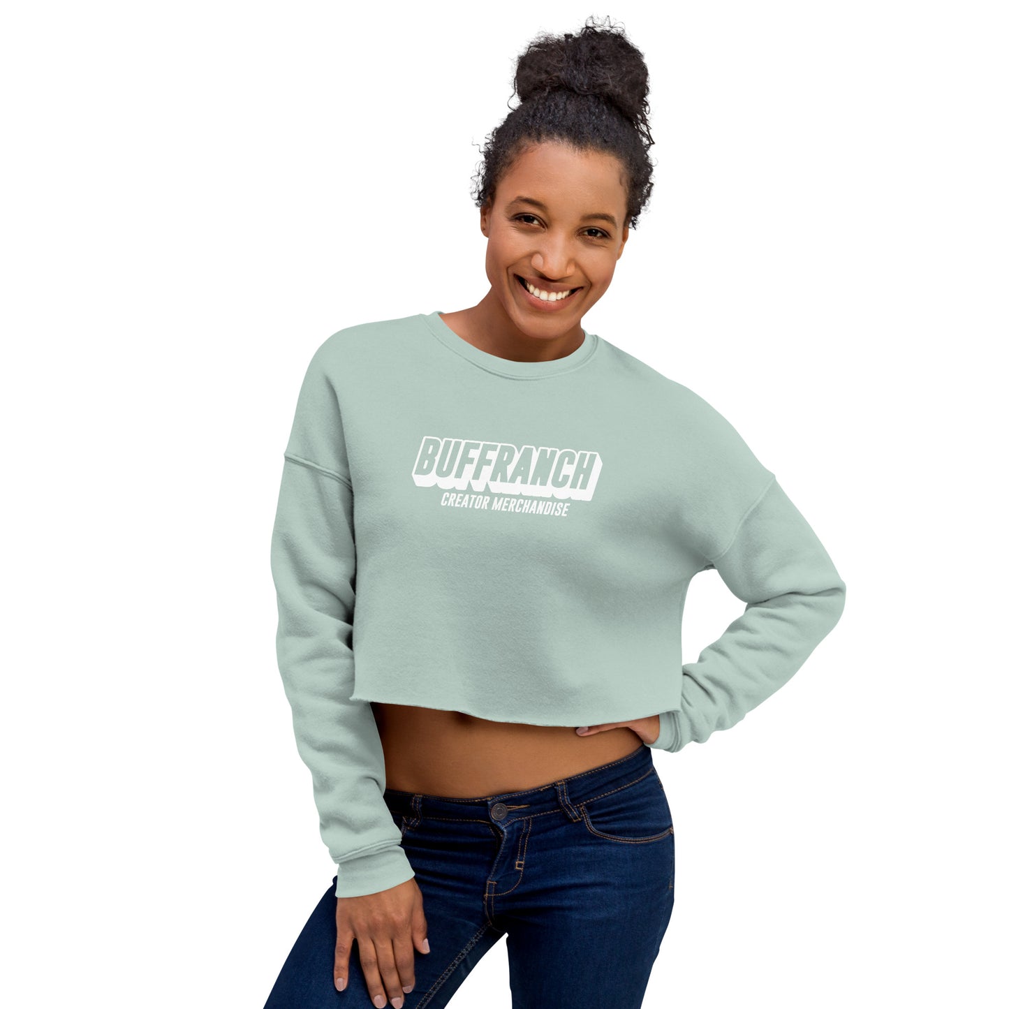 BASIC B Damen Crop Sweater