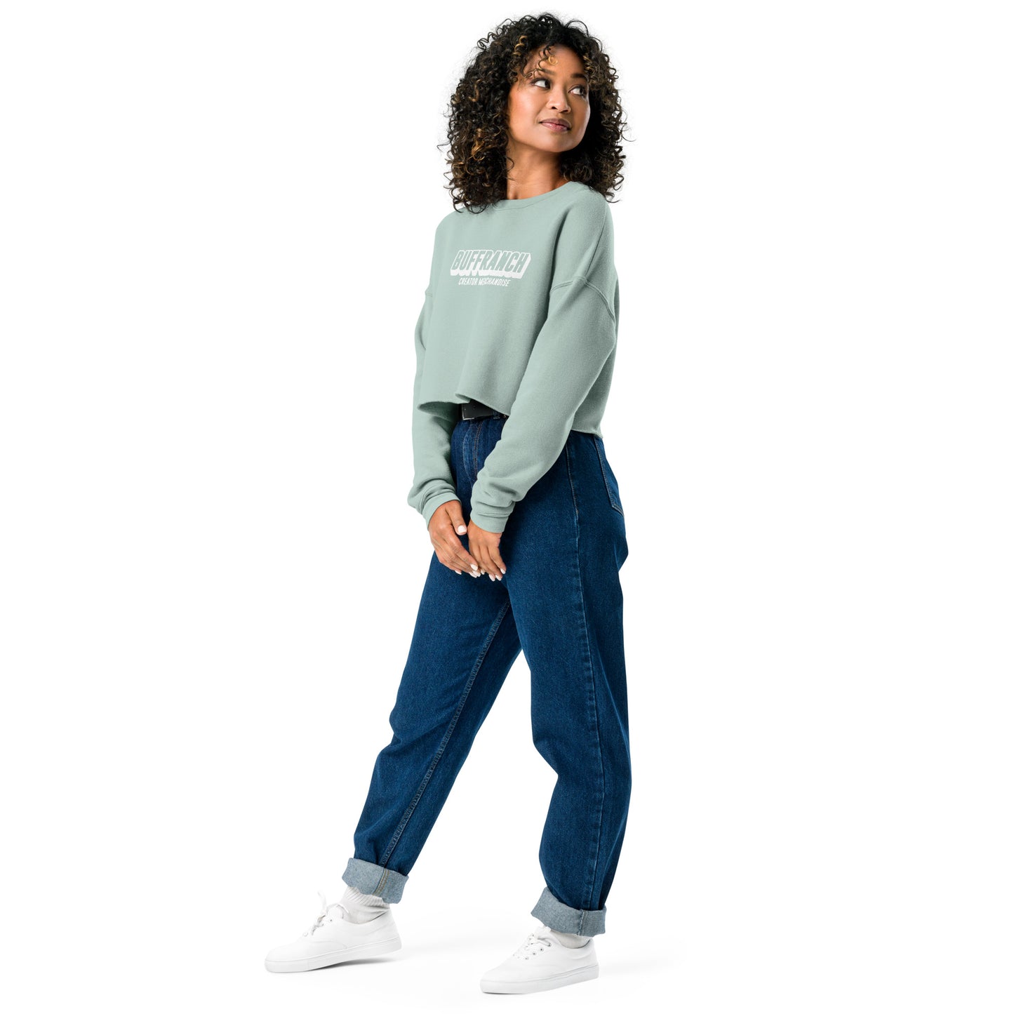 BASIC B Damen Crop Sweater